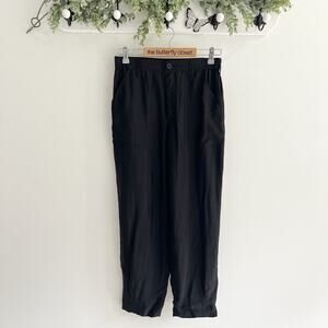 R.G. Kane Scout tapered pleated Pants Black Size Small ii20